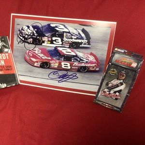 COPY - Dale Earnhardt book and poster